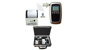 Alcoholímetro digital USO PROFESIONAL CON IMPRESORA comunicación vía Bluetooth