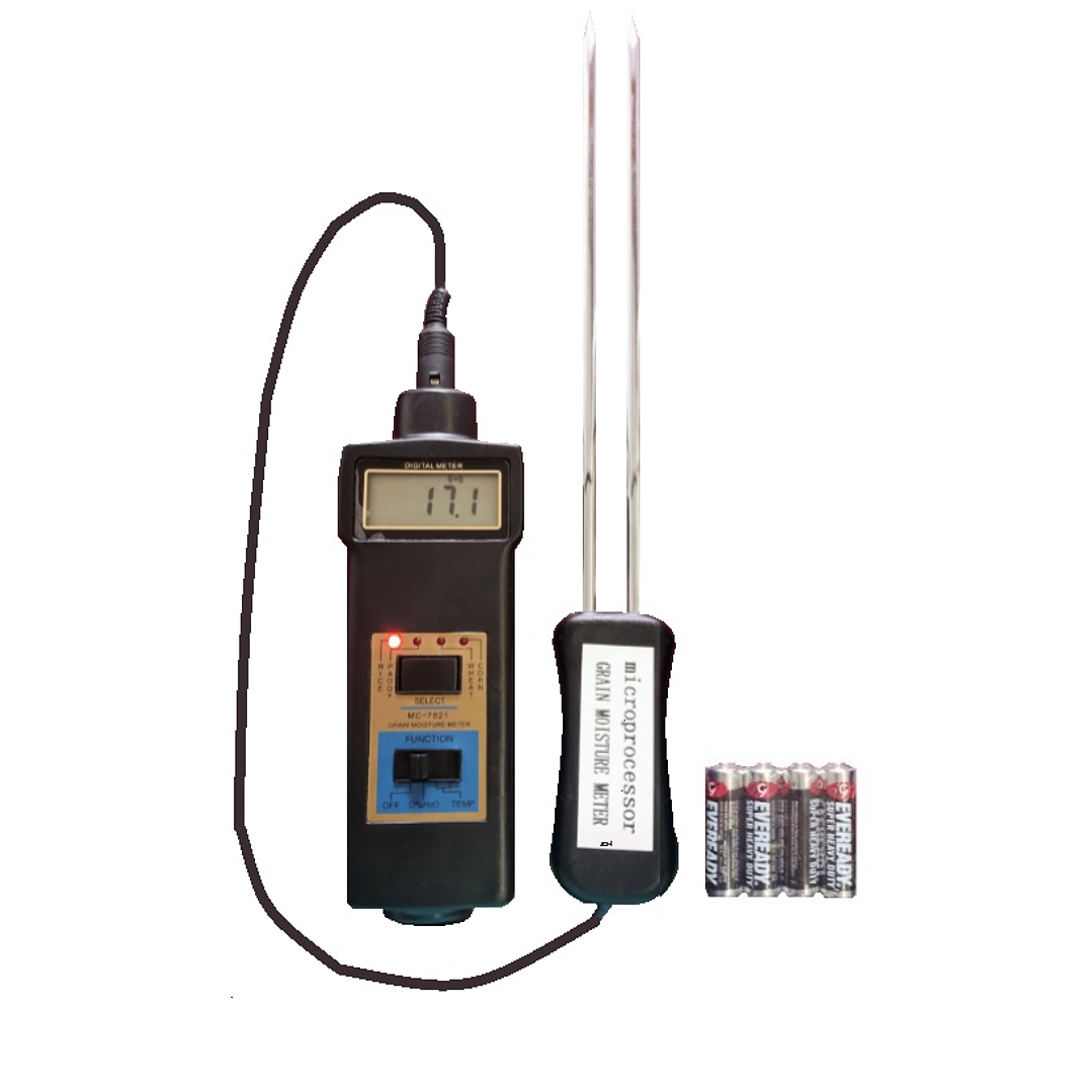 Medidor De Humedad y T° Especial para GRANOS  1