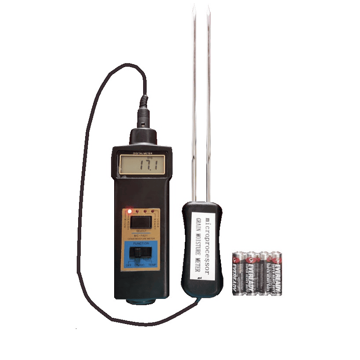 Medidor De Humedad y T° Especial para GRANOS  1