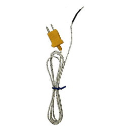 Termocupla - Termopar aérea cable de 1 mt tipo K 1000°C