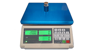 Balanza digital para 10 KG. X 0.1 GR. REAL PRECISIÓN 220V -1001