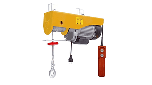 Tecle 400 Kg x 30 mts. eléctrico de levante 220V (piola doble 800 KG x 15 mts)