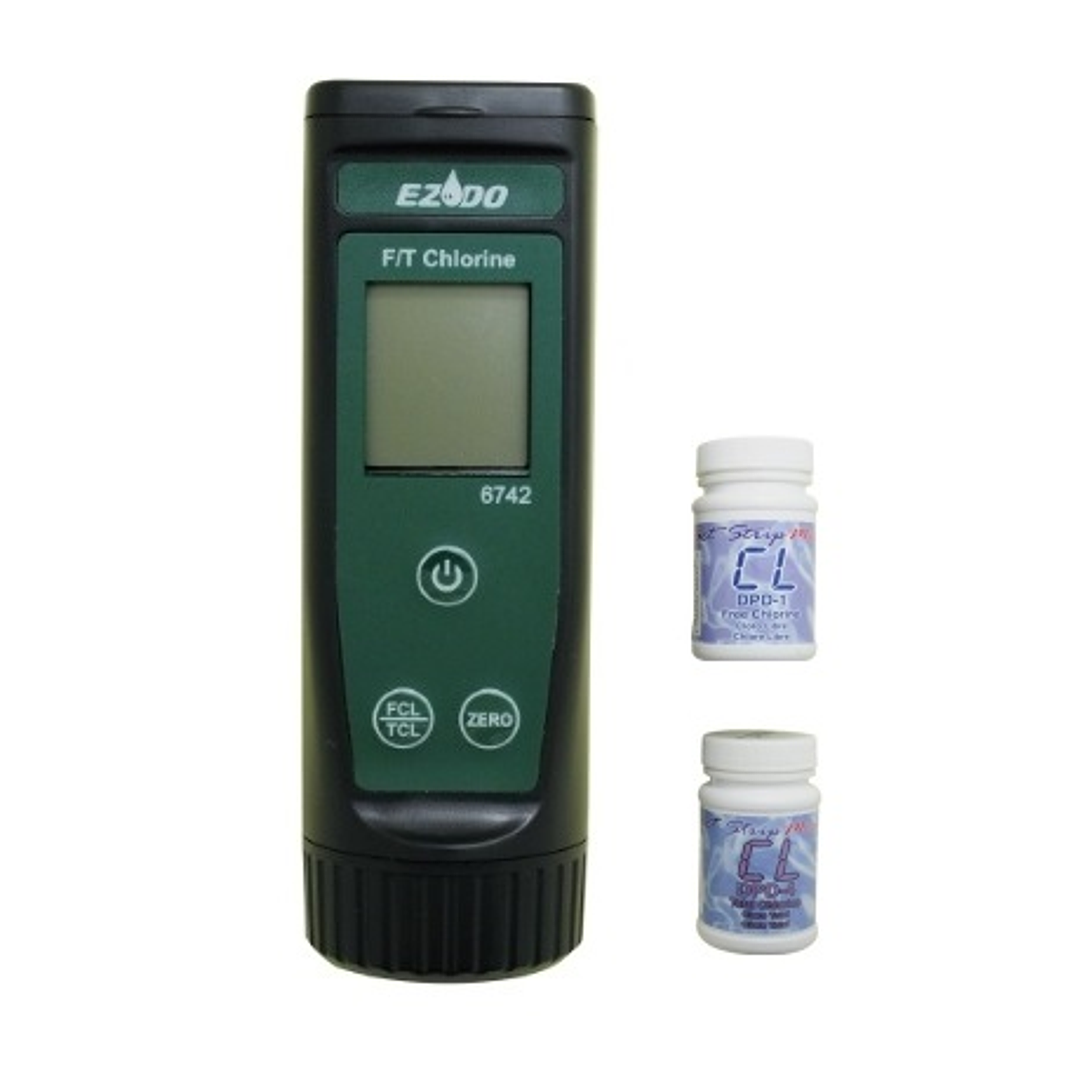Medidor de Cloro Libre y Cloro Total digital CLG42 - hecho en Taiwán 1