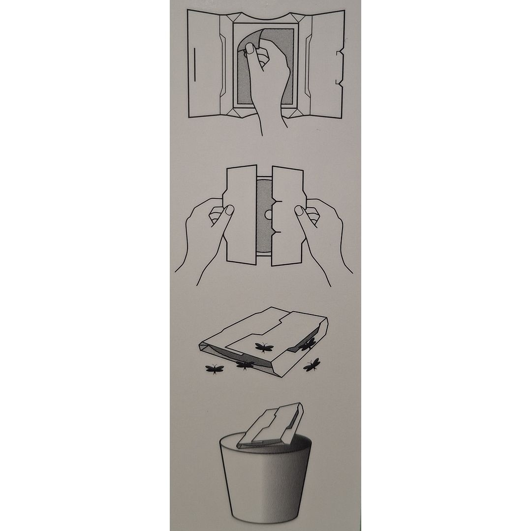 TRAMPA DE POLILLAS (2 unidades) CON ATRAYENTE NATURAL Y ORGÁNICO  2