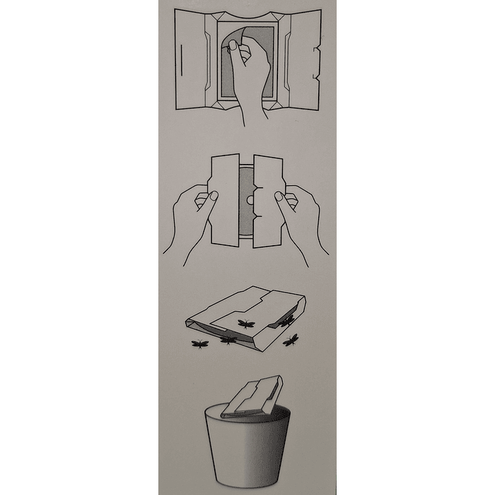 TRAMPA DE POLILLAS (2 unidades) CON ATRAYENTE NATURAL Y ORGÁNICO  2