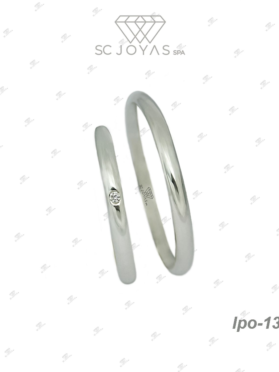 Anillos de Compromiso, ilusiones de Plata o Anillos Promesa 1