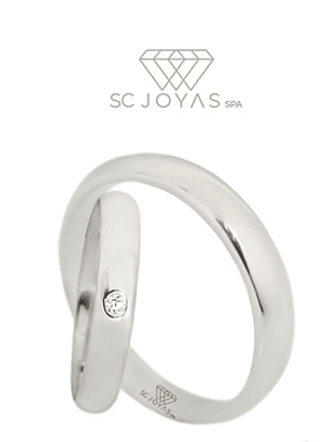 Anillos de Compromiso, Anillos Promesa - Par