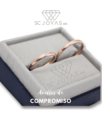 Anillos de Compromiso Oro 18k