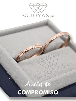 Anillos de Compromiso Oro 18k