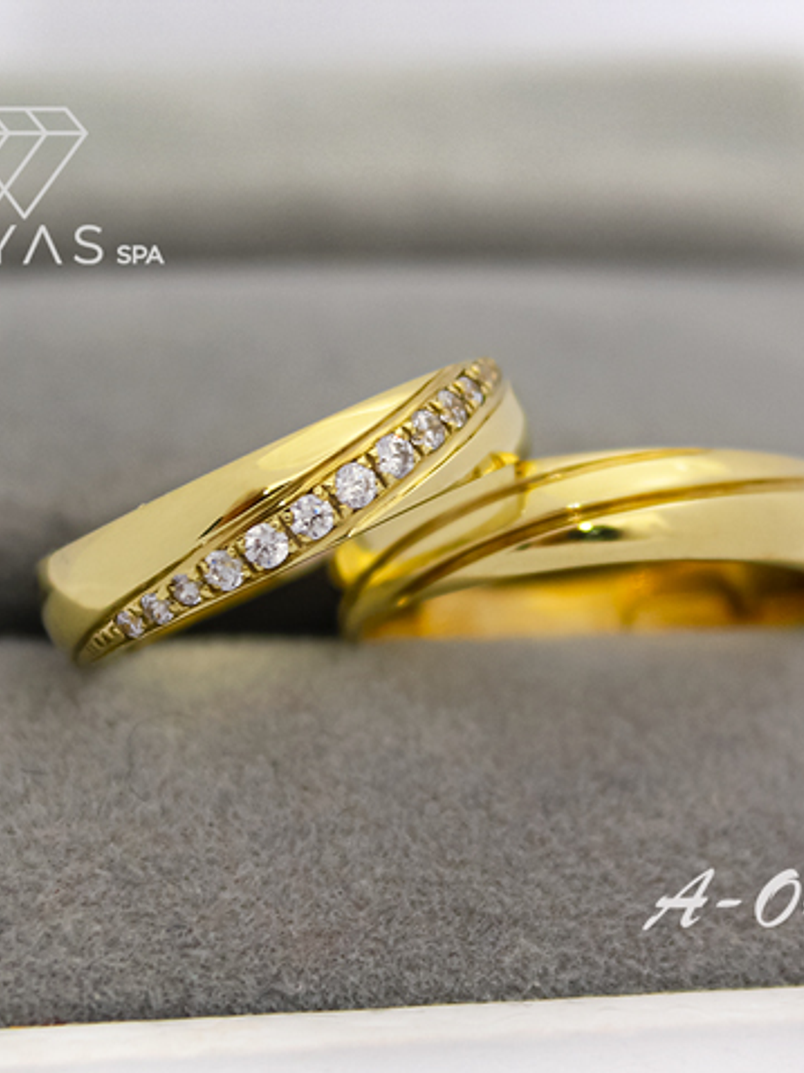 Argollas de Matrimonio Oro 18k 1