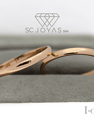 Anillos de Compromiso o Matrimonio Oro 18k