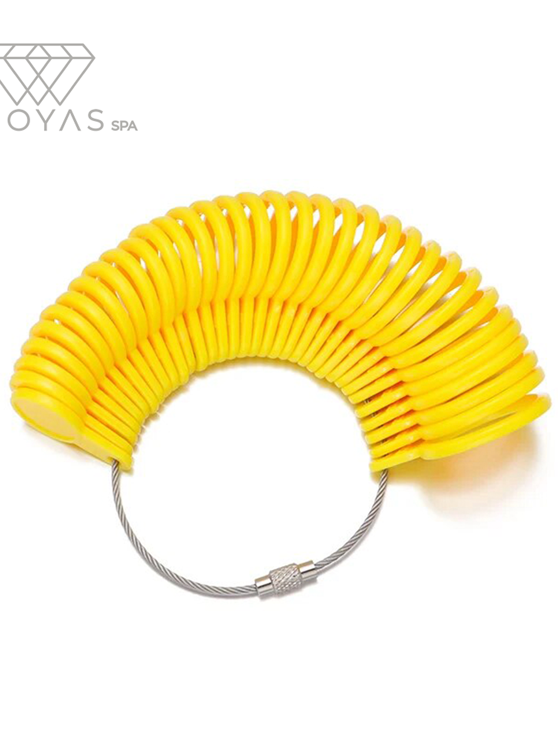 Juego de Calibrador de Anillo, Medidor tamaño de dedo. 2