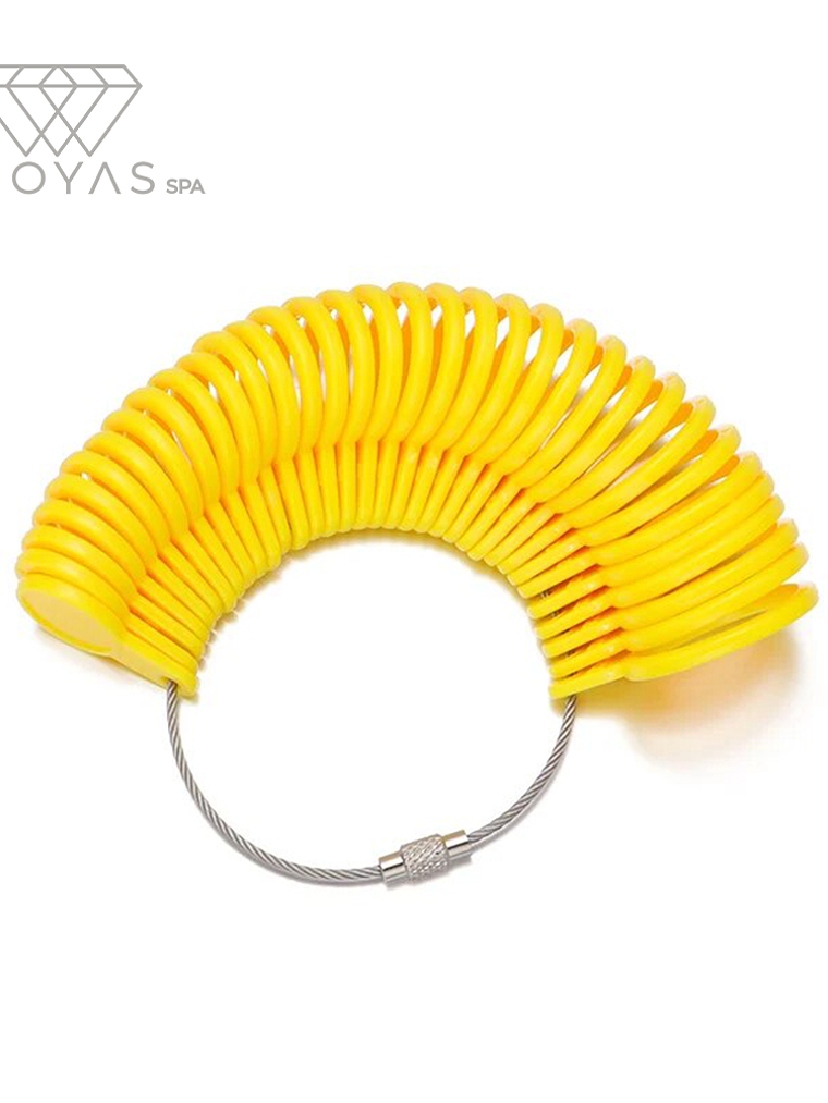 Juego de Calibrador de Anillo, Medidor tamaño de dedo. 2