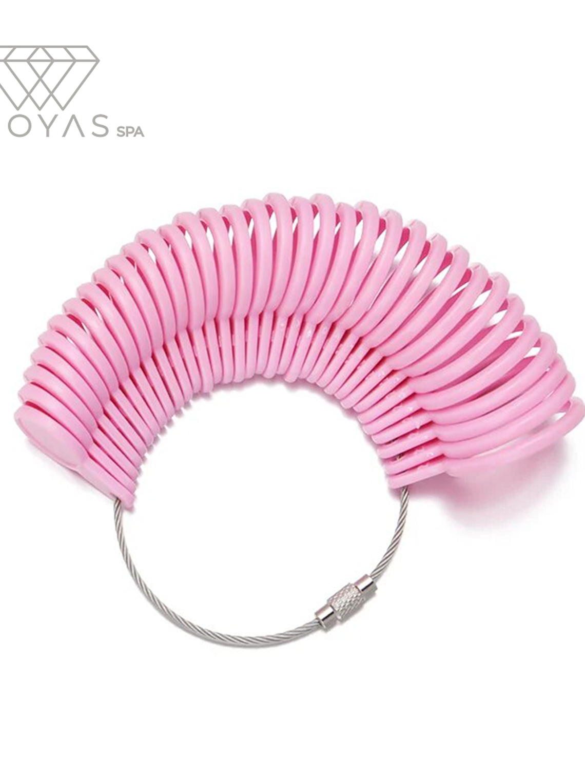 Juego de Calibrador de Anillo, Medidor tamaño de dedo. 3