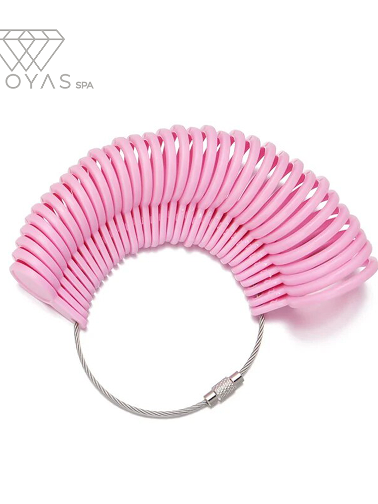 Juego de Calibrador de Anillo, Medidor tamaño de dedo. 3
