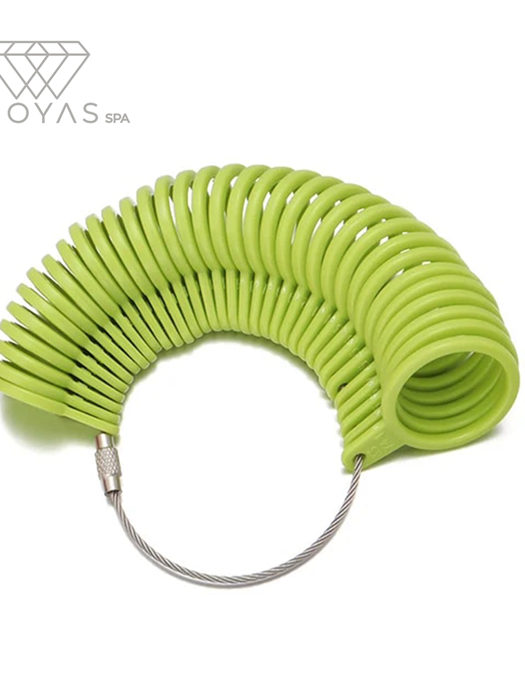 Juego de Calibrador de Anillo, Medidor tamaño de dedo. 4