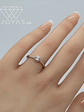 Anillo de Compromiso - Oro Blanco 18K - thumbnail 4
