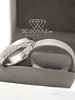 Anillos de Compromiso, Promesa o Matrimonio Plata ley 950 - Par - Miniatura 2