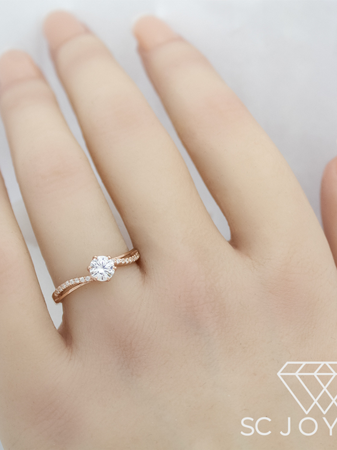 Anillo de Compromiso Oro 18k  2