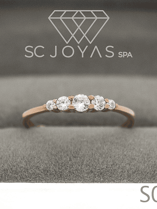 Anillo de Compromiso - Moissanitas