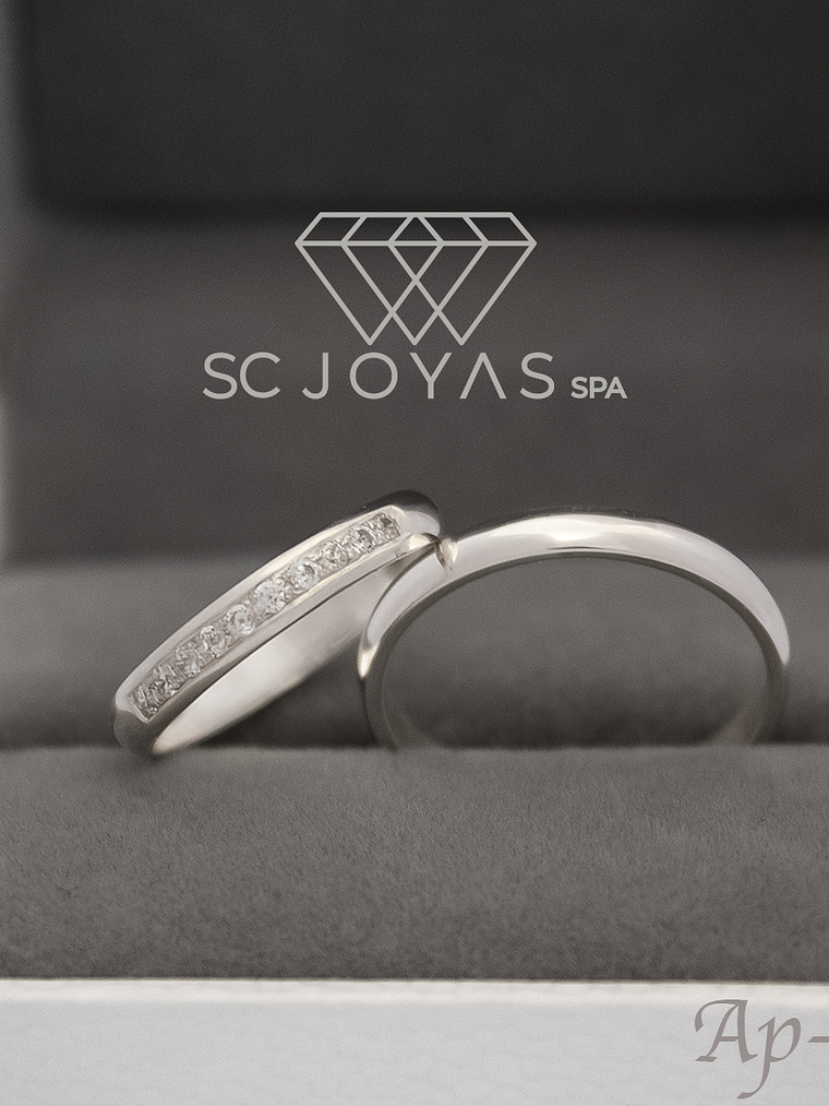 Anillos de Compromiso, o Anillos Promesa en Plata ley 950 1