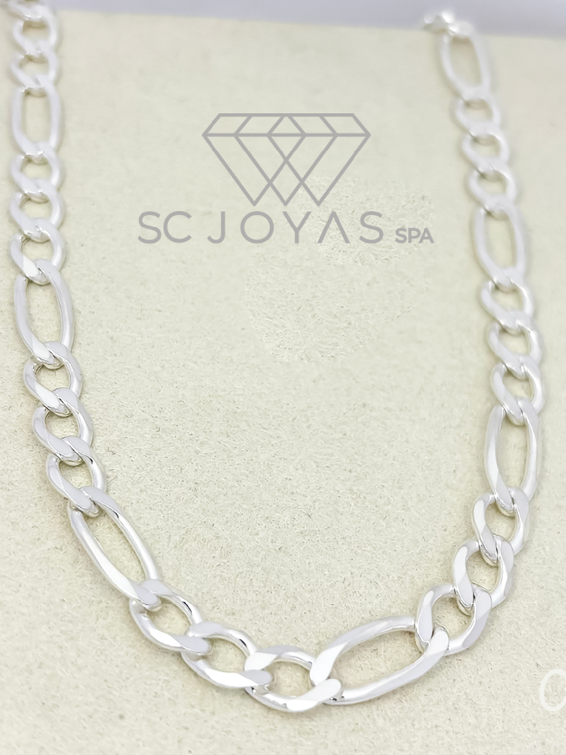 Cadena de Plata Ley 925 Modelo Cartier 60 cm 1