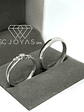 Anillos de Compromiso, Anillos Promesa  en Plata - Moissanitas - Par  - Miniatura 3