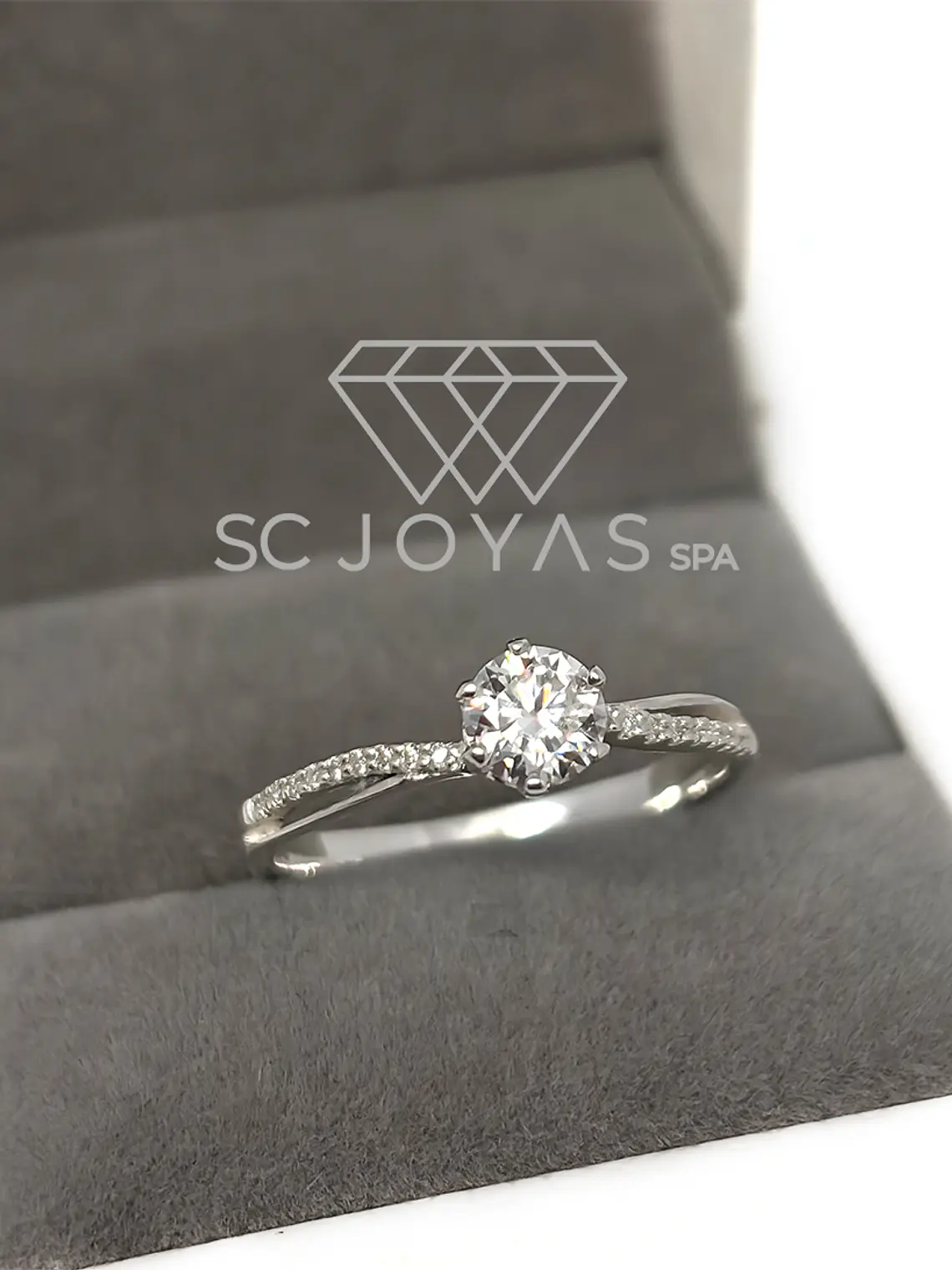 Anillo de Compromiso en Plata-Moissanitas-Sp-04 1
