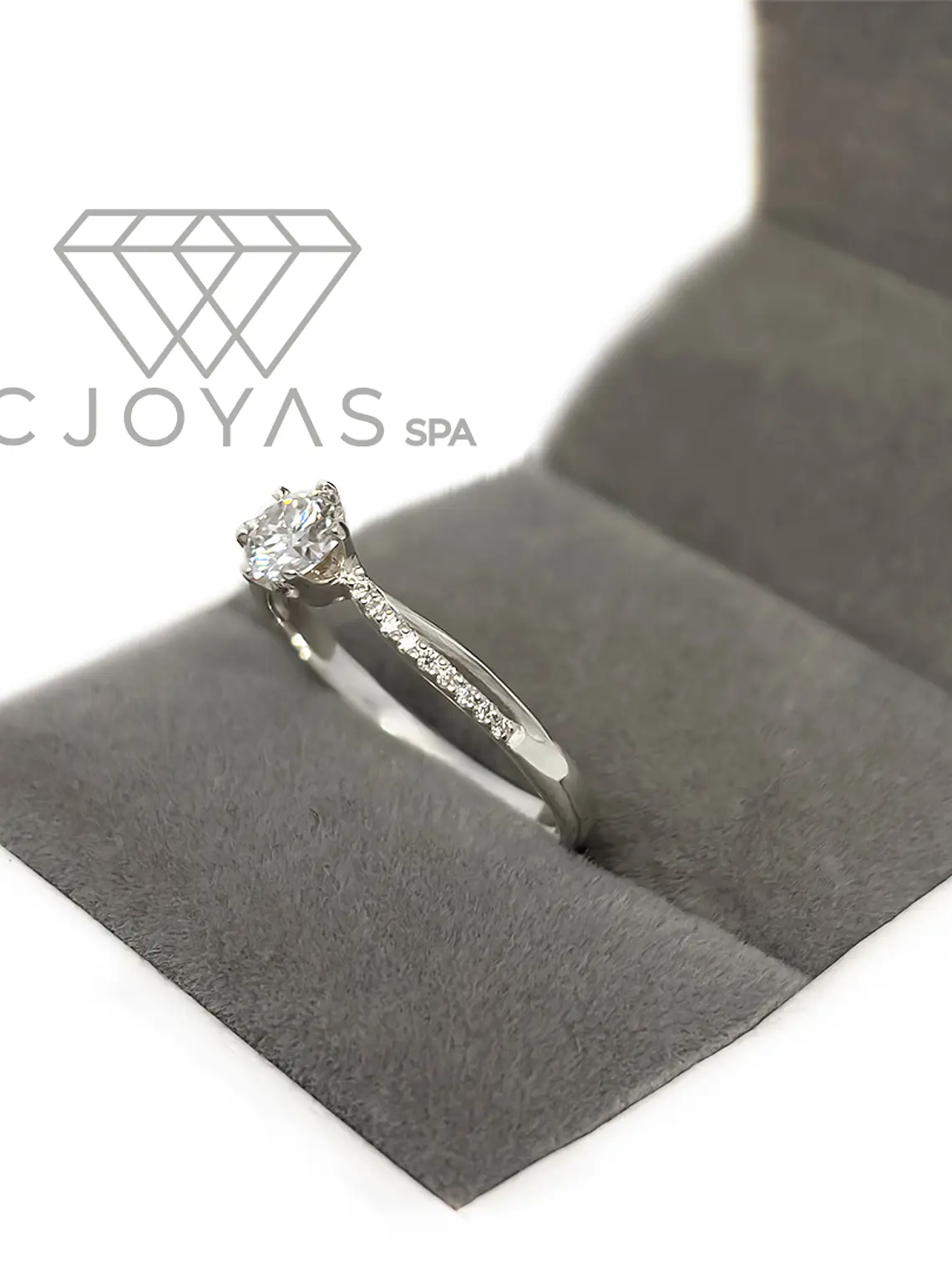 Anillo de Compromiso en Plata-Moissanitas-Sp-04 2
