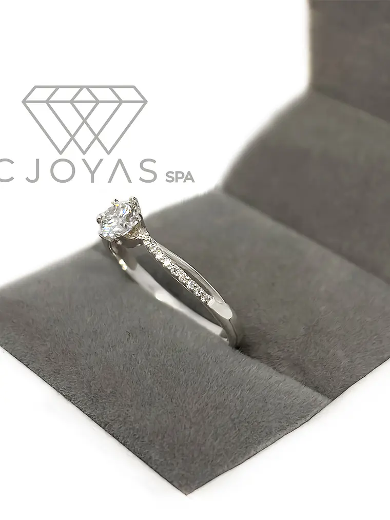Anillo de Compromiso en Plata-Moissanitas-Sp-04 2