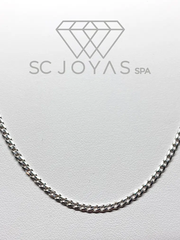 Cadena de Plata Ley 925 - Grumet - CP01- 50CM 1