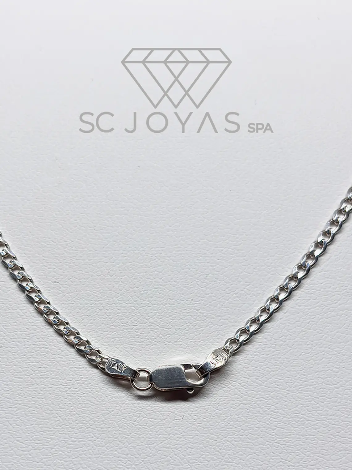 Cadena de Plata Ley 925 - Grumet - CP01- 50CM 2