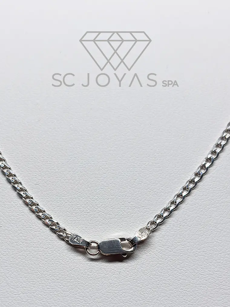 Cadena de Plata Ley 925 - Grumet - CP01- 50CM 2