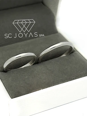 Anillos de Compromiso, ilusiones o Anillos Promesa - Par - Ap-12