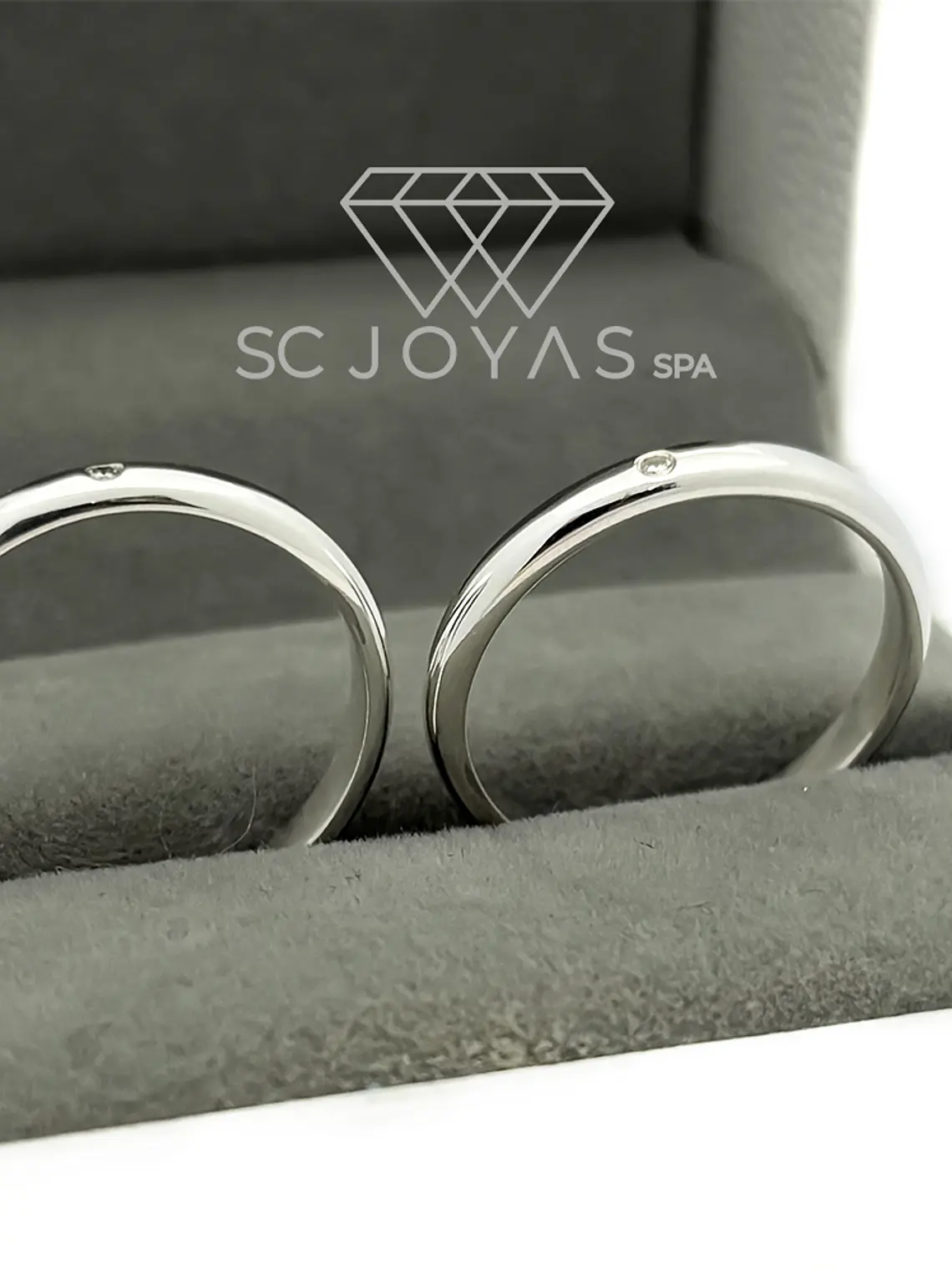 Anillos de Compromiso, ilusiones o Anillos Promesa - Par - Ap-09 3