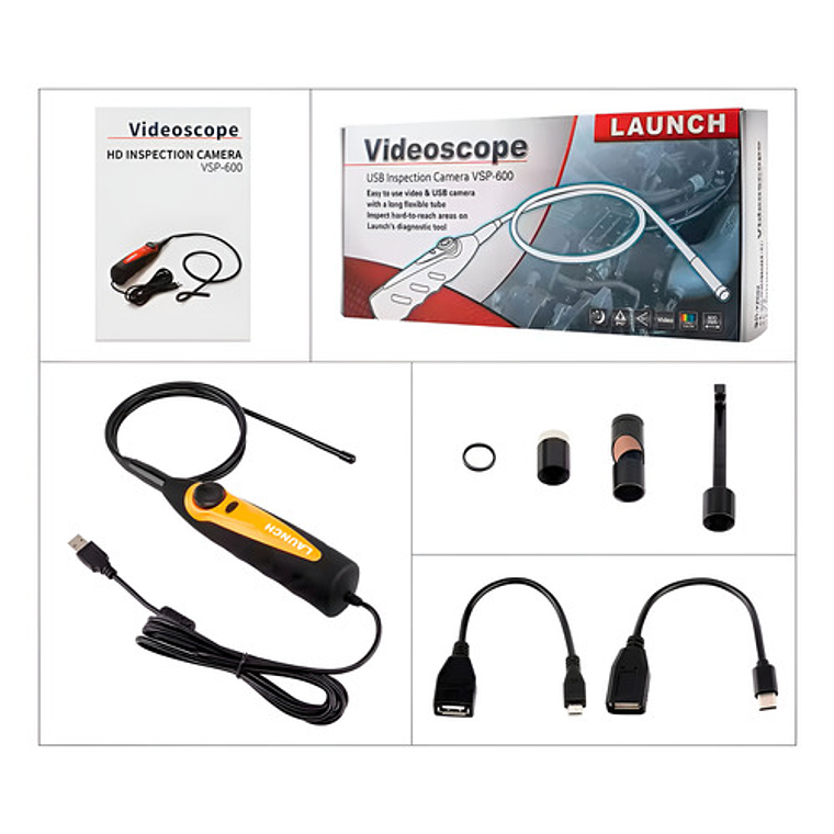 Accesorio Launch Cámara De Inspección Videoscopio Vsp-600 1