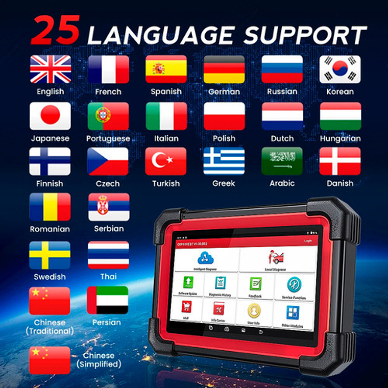 Scanner Automotriz Launch Crp 919ebt Obd2 12v Última Versión 9