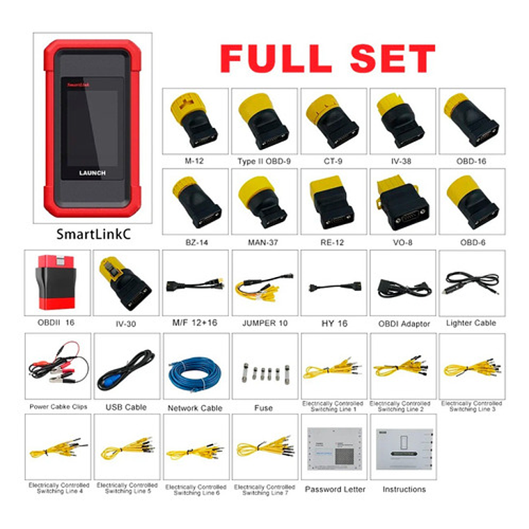 Scanner Automotriz Launch X431 Pro3 S 12v&24v Última Versión 2