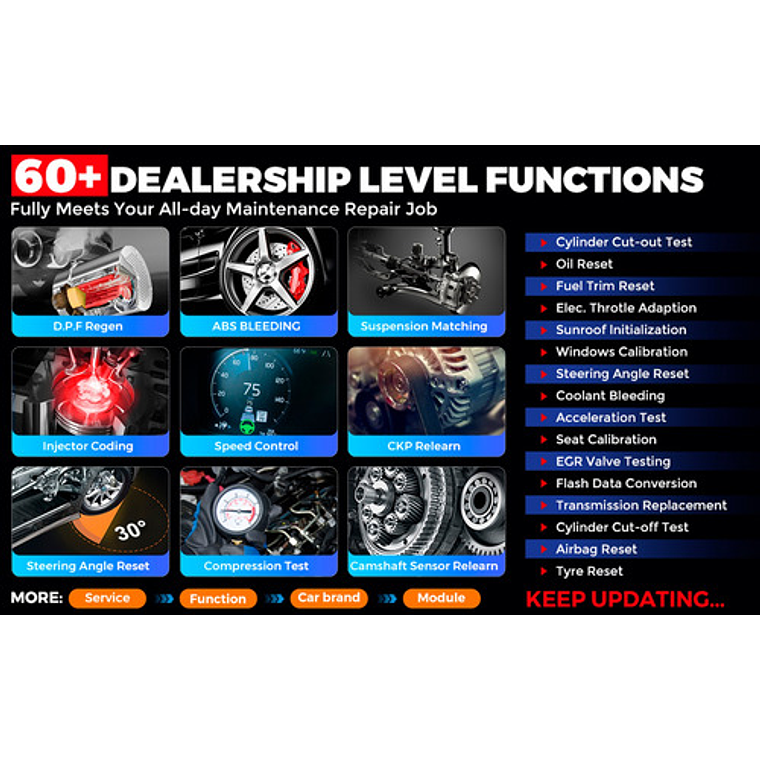 Scanner Automotriz Launch X431 Pro3 S 12v&24v Última Versión 7