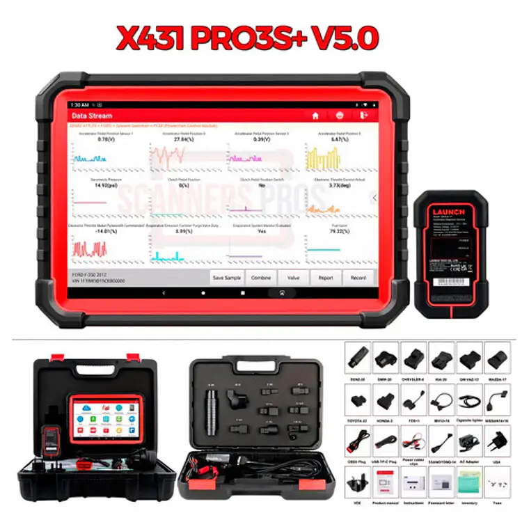 Scanner Automotriz Launch X431 Pro3 S 12v Última Versión 2