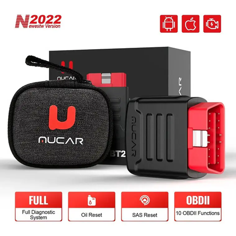Scanner Automotriz Obd2 Mucar Bt200 Pro Todas Marcas Libres 2