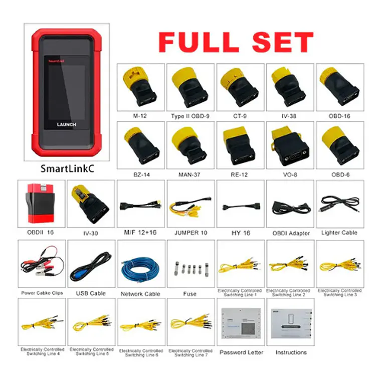 Scanner Automotriz Launch X431 Pro3 S 12v&24v Última Versión 2