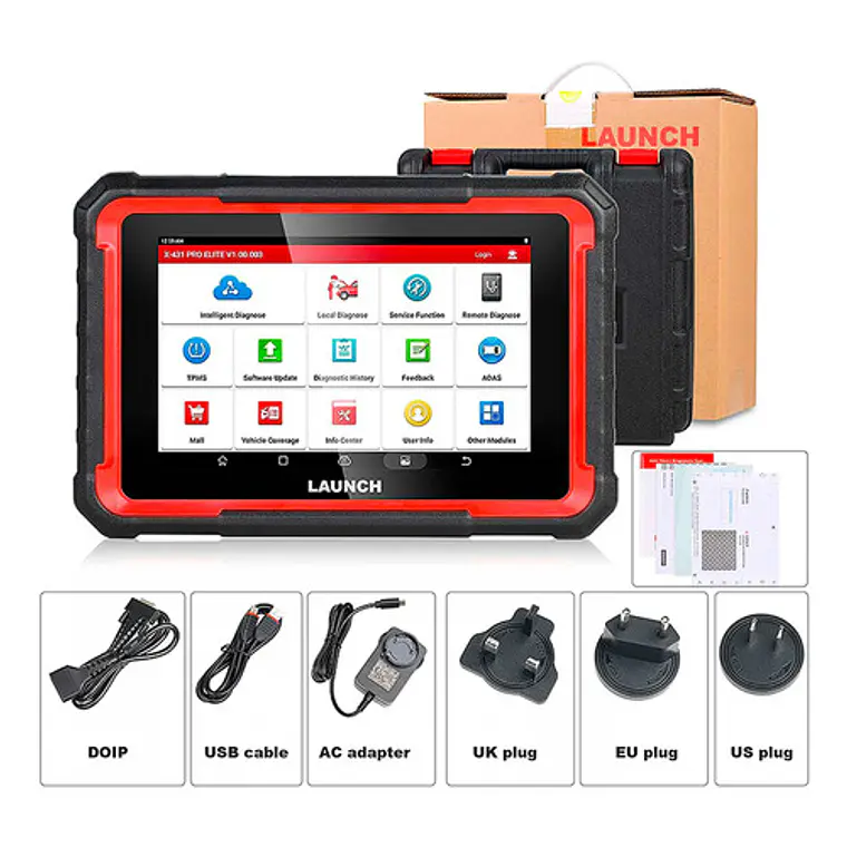 Scanner Automotriz Launch X431 Pro Elite 12v Última Versión 2