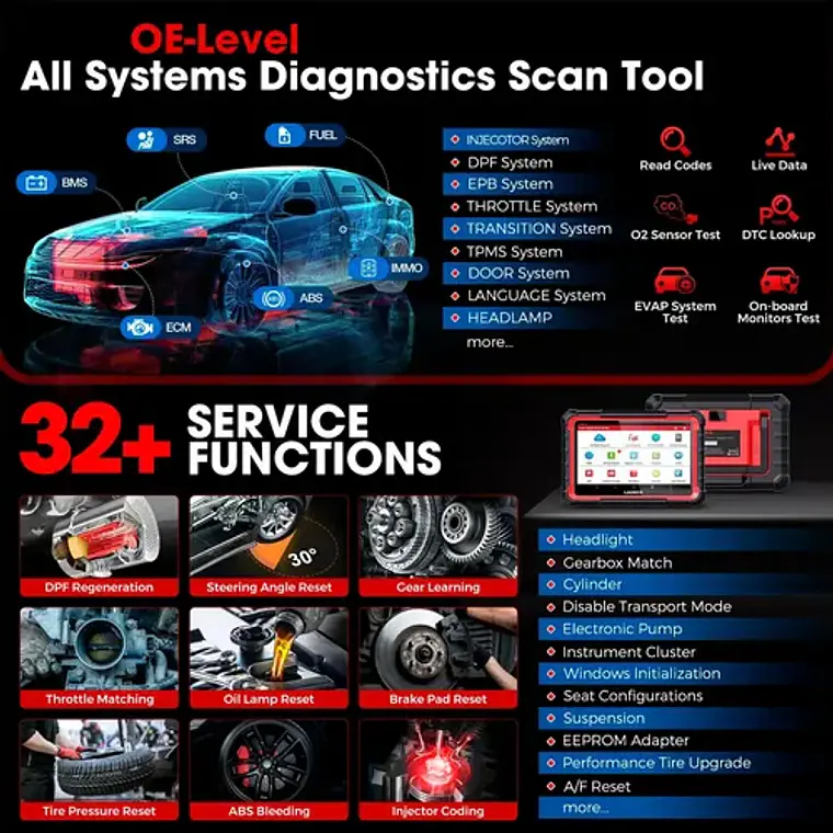 Scanner Automotriz Launch X431 Pro Elite 12v Última Versión 6