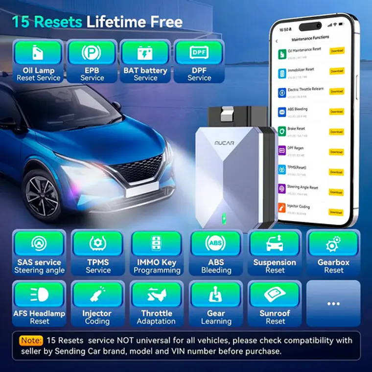 Scanner Automotriz Obd2 Mucar Bt200 Max Todas Marcas Libres 6