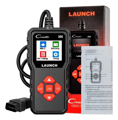 Scanner Automotriz Multimarca Obd2 Launch Creader 300