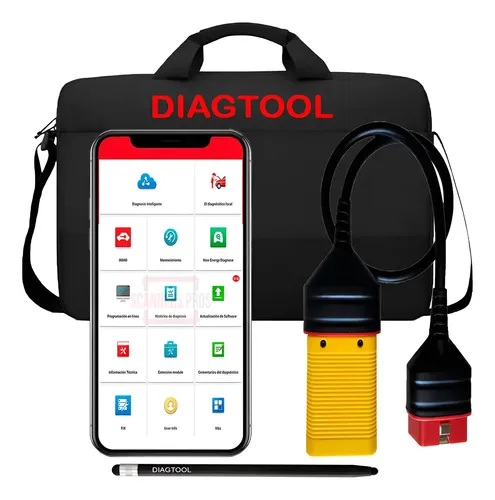 Scanner Automotriz Multimarca Obd2 Sin Tablet Diagtool 12v