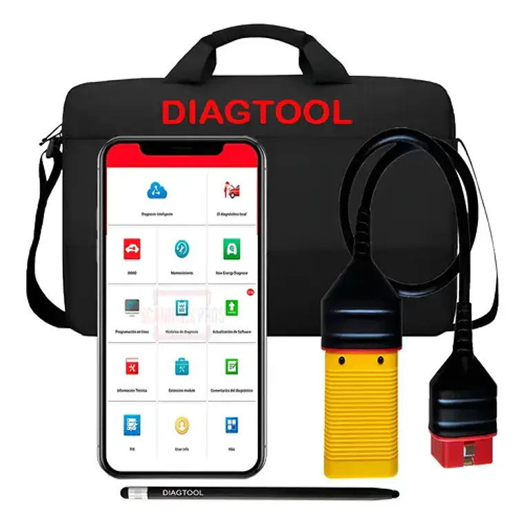 Scanner Automotriz Multimarca Obd2 Sin Tablet Diagtool 12v 1
