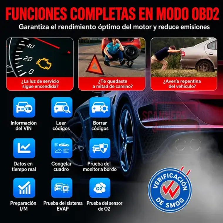 Scanner Automotriz Obd2 Launch Crp123i V3 Última Versión 6