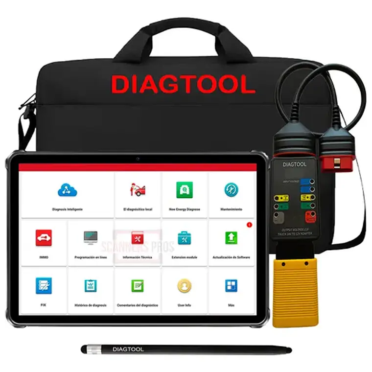 Scanner Automotriz Multimarca Profesional Diagtool 12v Y 24v 1